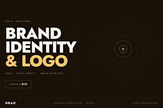 design a professional brand identity and logo
