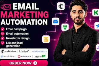 do klaviyo email marketing, mailchimp email campaign, and email automation flows