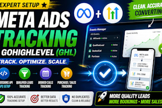 configure meta ads tracking gohighlevel funnel setup for high quality leads