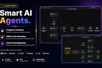 build ai agents and chatbots for CRM and lead generation