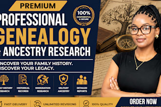 do ancestry, genealogy research, family history and family tree