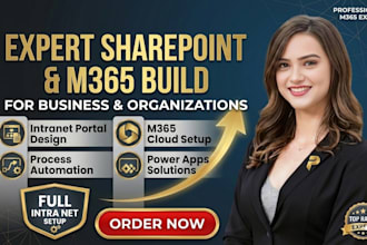 build sharepoint intranet portal power automate power apps