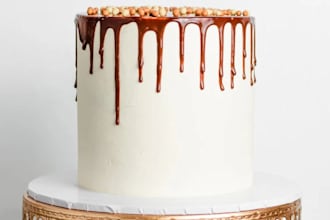 design cake website landing page sale funnel