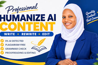 humanize ai content ai content book editing, rewrite ai content, book formatting