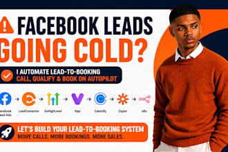 leadconnector gohighlevel facebook lead ads calendly vapi zapier n8n automation