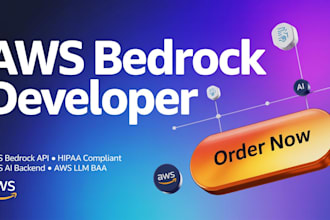 aws bedrock developer AWS bedrock API hipaa compliant AWS ai backend AWS llm baa