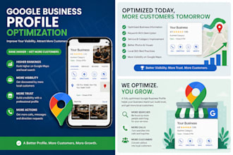 optimize your business profile and google maps presence
