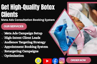 generate botox and filler consultation bookings for your medspa business
