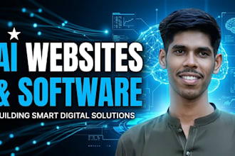 create ai website and software using ai