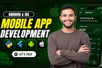 do mobile app development flutter app development and web app development