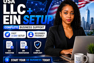 form your USA llc and ein with complete business setup support