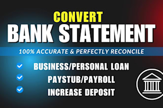 do your bank statement and tax return for loan purposes
