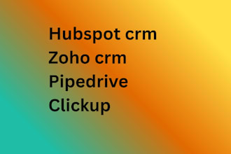setup hubspot  zoho crm