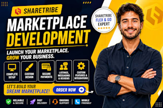 build your sharetribe marketplace mvp with booking, stripe and custom features