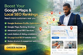 gbp optimization google maps seo ranking for local service gmb citation