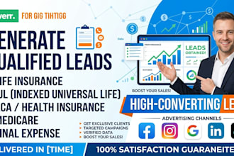 generate mortgage, refinance, business loan, mca leads  via facebook ads busines