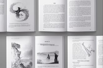 do ebook formatting book editing amazon kdp journal design book cover paperback