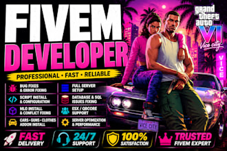 be your fivem developer