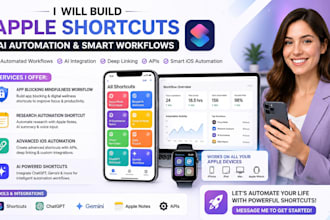 ai powered apple shortcut chatgpt gemini automation workflow ios ai automation