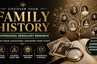 research african american ancestry, do genealogy record research for your family