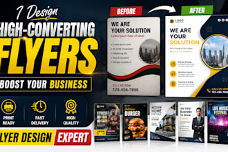 create flyer design professionally