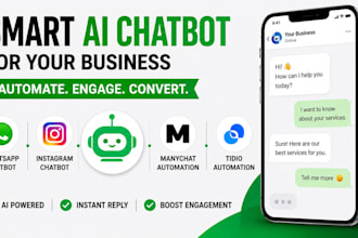 ai chatbot developer for whatsapp, instagram using relevance ai, tidio manychat