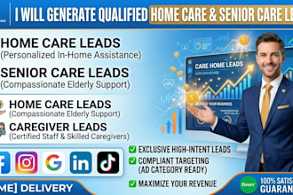 generate home care, senior care, caregiver leads, solar leads