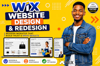build wix website design wix website redesign wix ecommerce redesign wix website
