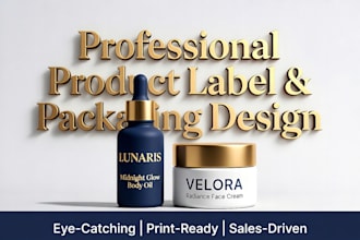 do product label design, label packaging design, product label packaging design
