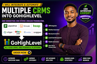 create pipedrive streak keap vtiger zoho nimble copper contacts into gohighlevel