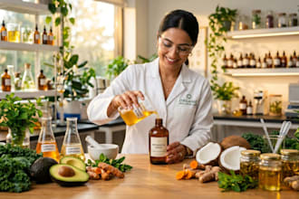 develop organic herbal plant based drink formulas for your wellness brand