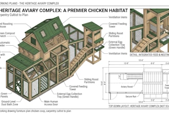 diy woodworking drawing furniture plan chicken coop, carpentry cultist to plan
