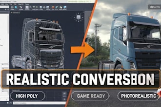 convert existing truck models into ets2 ats mod with realism