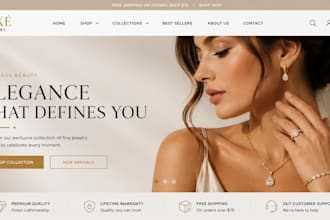 design shopify jewelry store shopify jewelry website shopify jewelry store