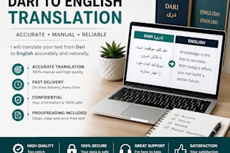 translate dari to english