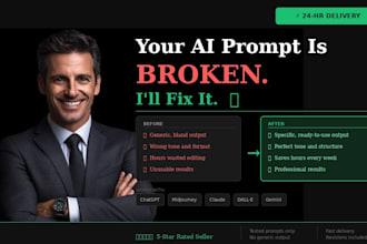 write professional ai prompts for chatgpt midjourney claude dall e and gemini