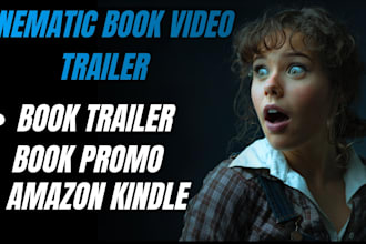 amazon cinematic kindle  book trailer teaser and promo