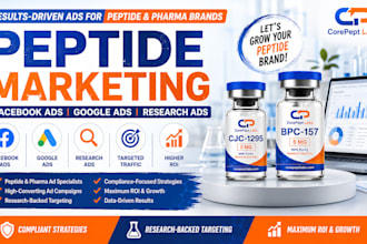 do peptide marketing facebook ads research peptide ads pharmaceutical google ads