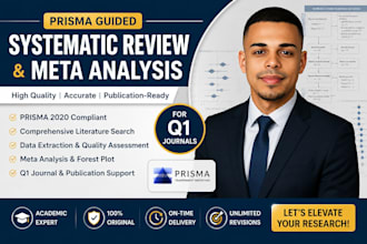 conduct prisma systematic review and meta analysis