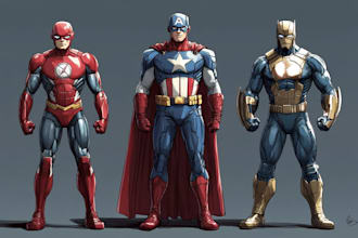 do a superhero comic