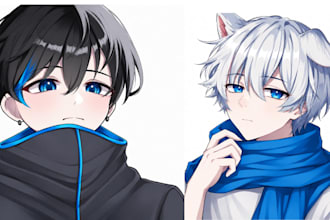 create custom roblox anime manga roblox game icon,roblox avatar art gfx icon