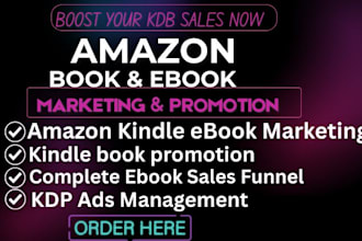 market your amazon KDP book with organic promotion