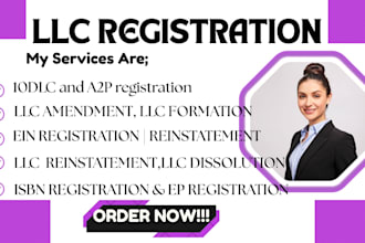 do wyoming llc, trademark and 10dlc registration