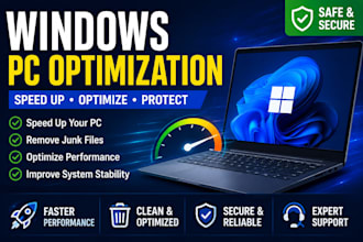 speed up and optimize your windows PC remotely