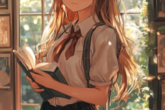 make anime character design sheet