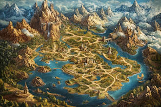 design custom fantasy world maps rpg maps