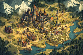 fantasy map for your novel