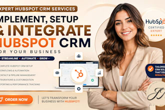 design custom hubspot website, and hubspot landing page