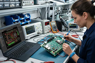 build industrial pcb design and embedded electronics prototype