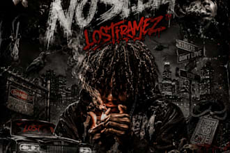 create graffiti style cover art for artists